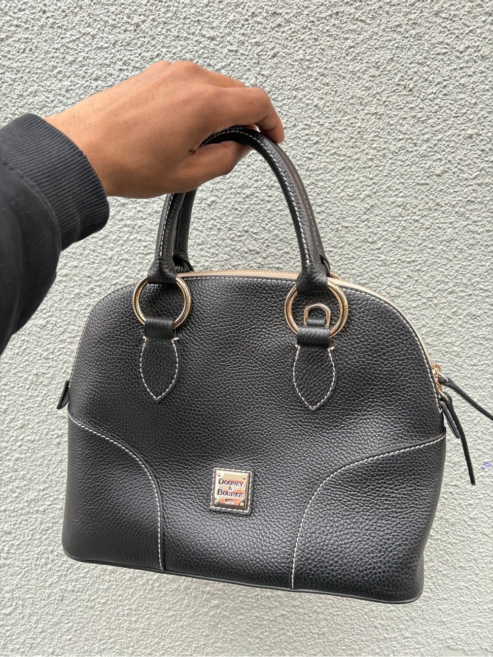 Dooney & Bourke Lucca Leather Satchel / Hand Bag